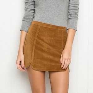 Brandy Melville Corduroy Skirt